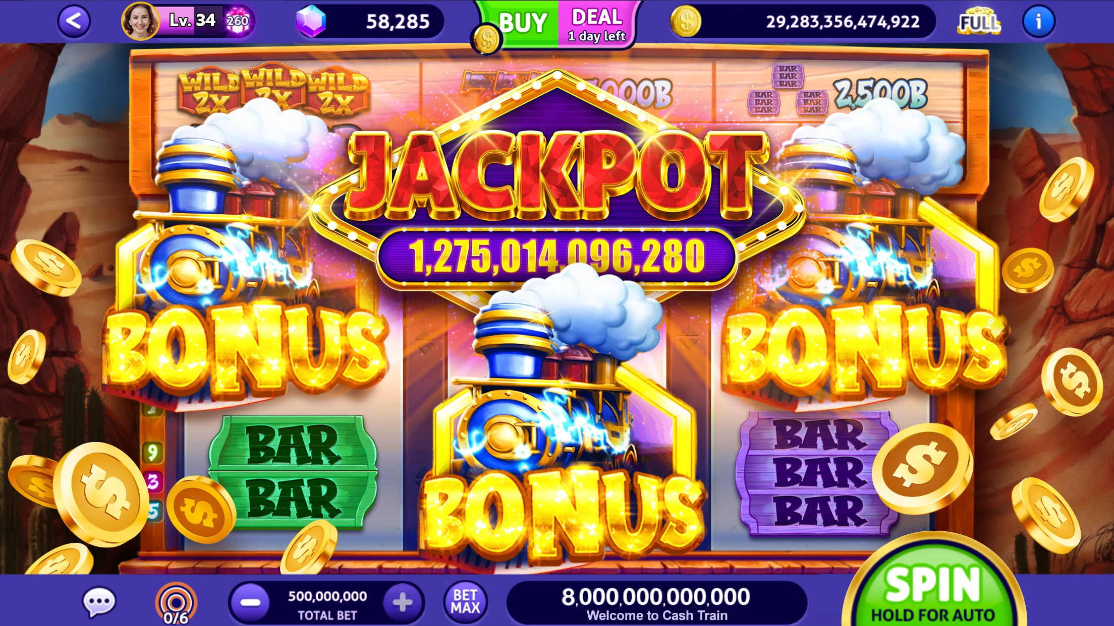 Club Vegas Casino Slots Games screenshot